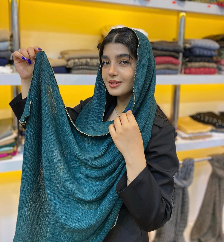 شال طرح مارک