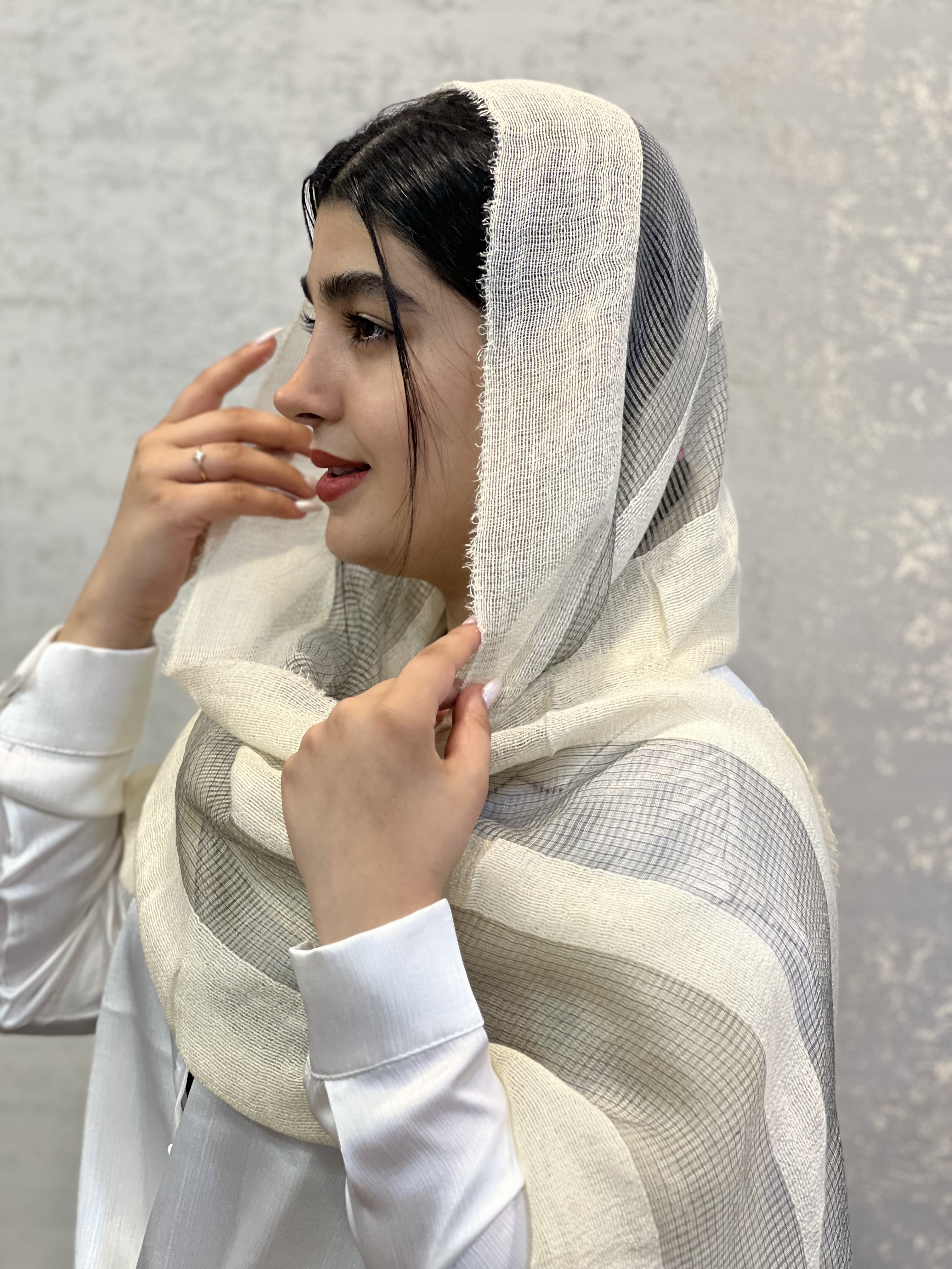 شال سه خط سبک |مناسب فصل