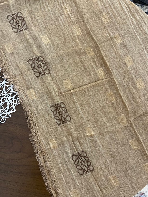 شال طرحدار دورریش وارداتی